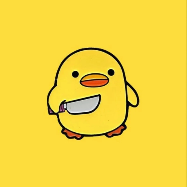 Avatar vịt vàng vô tri cực cute