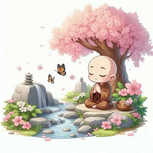 Avatar chú tiểu chibi