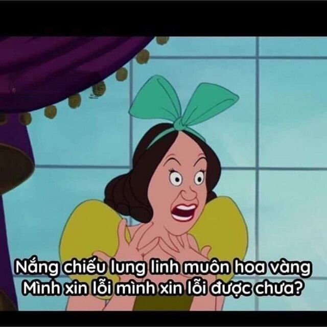 meme xin lỗi người yêu