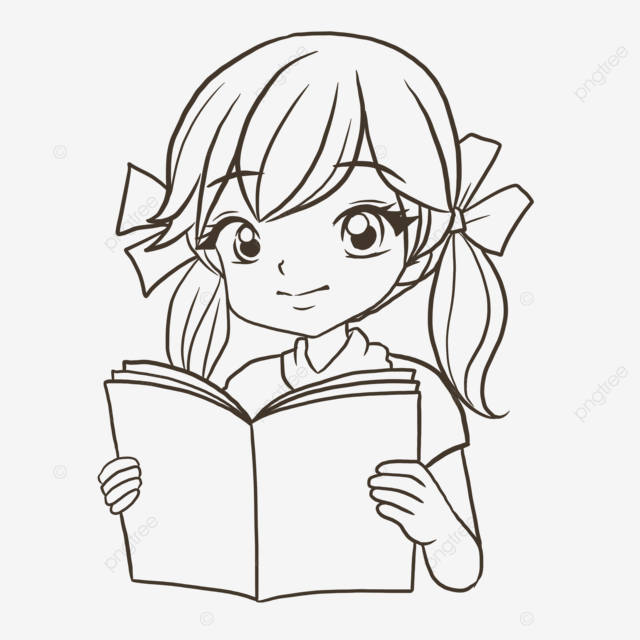 avatar anime đen trắng chibi đáng yêu