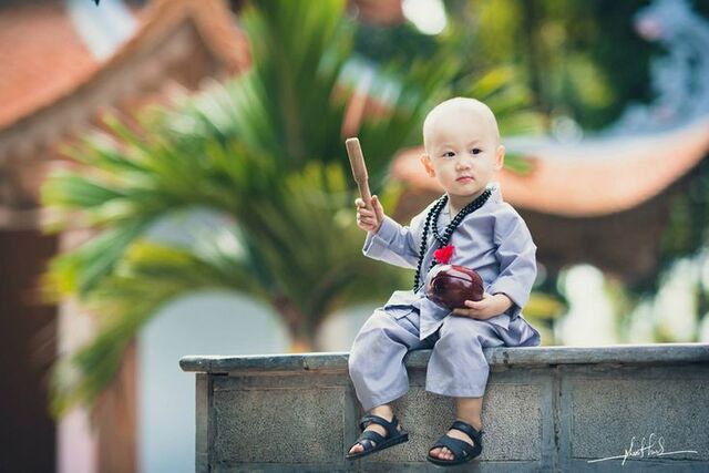 Avatar chú tiểu dễ thương