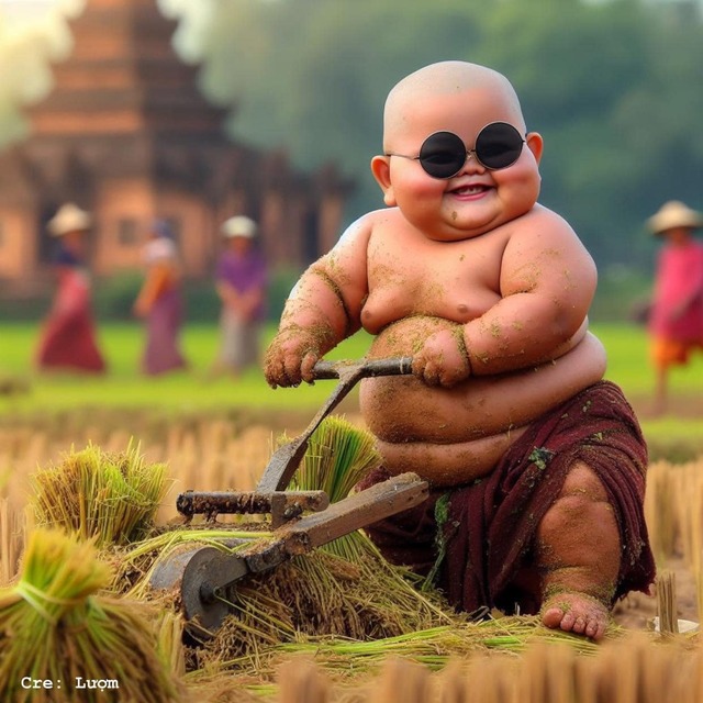 Avatar chú tiểu hài hước
