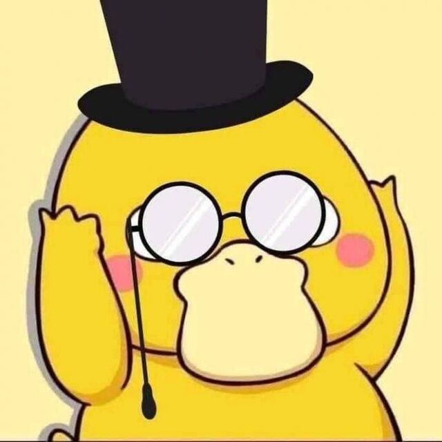 Bộ ảnh avatar vịt vàng ngầu