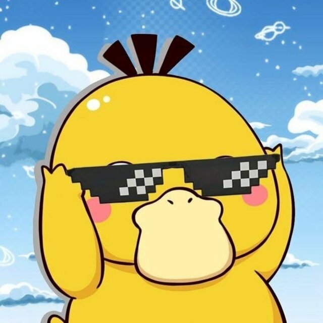 Bộ ảnh avatar vịt vàng ngầu