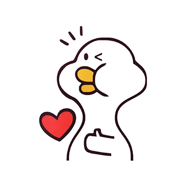 Avatar vịt vàng vô tri cực cute
