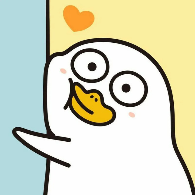 Avatar vịt vàng vô tri cực cute