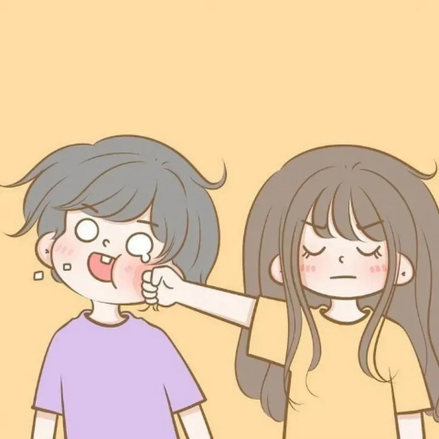 Hình cặp đôi chibi cute