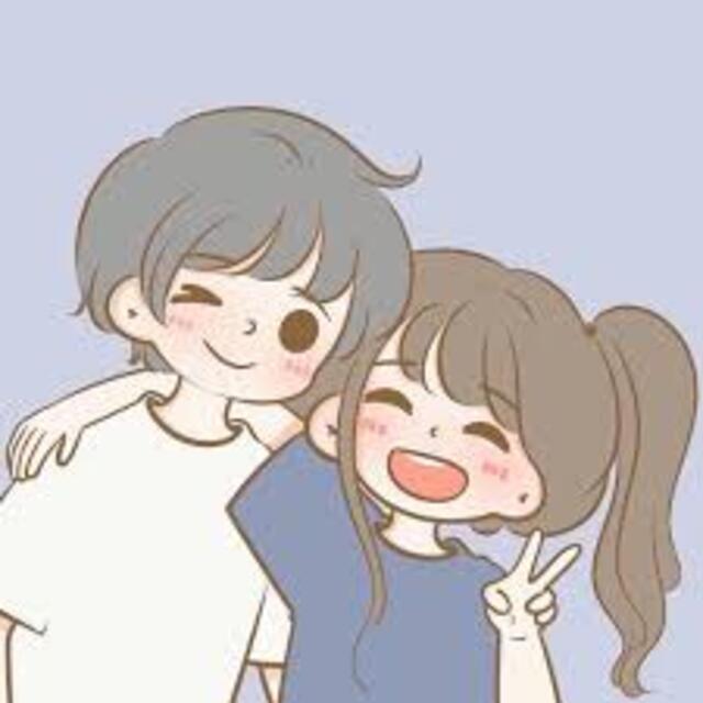 Hình cặp đôi chibi cute