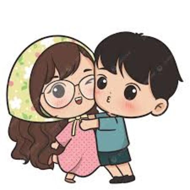 Hình cặp đôi chibi cute