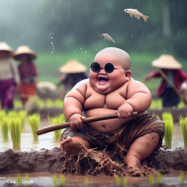 Avatar chú tiểu hài hước