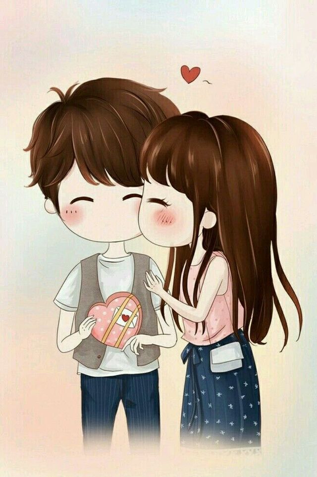 Hình cặp đôi chibi cute