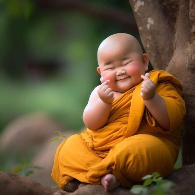 Avatar chú tiểu hài hước