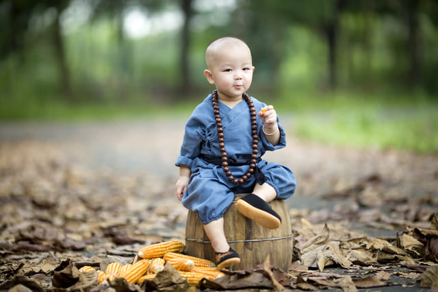 Avatar chú tiểu dễ thương