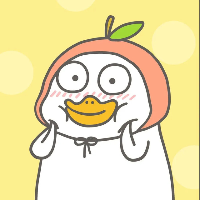 Avatar vịt vàng vô tri cực cute