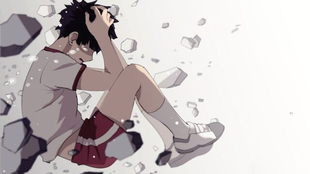Hình ảnh anime nam buồn