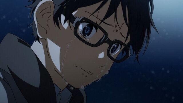Hình ảnh anime nam buồn