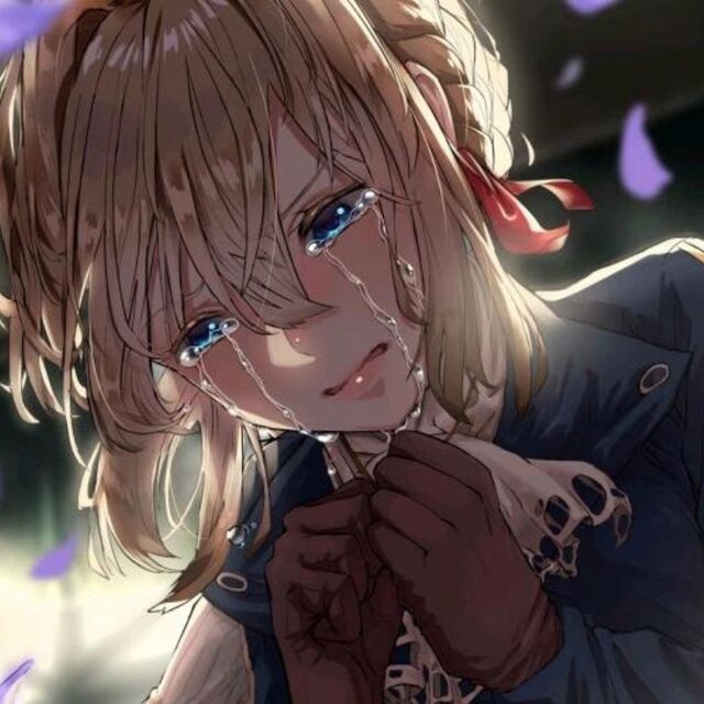 Hình ảnh anime buồn cô đơn nữ