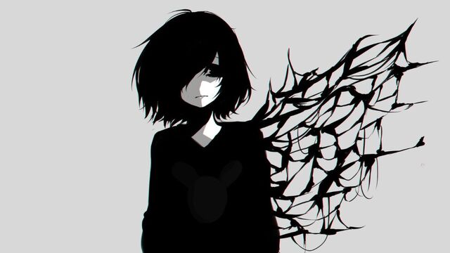 Hình ảnh anime buồn u tối