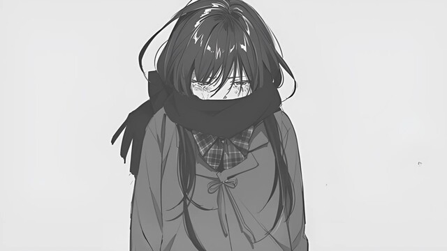 Hình ảnh anime buồn u tối