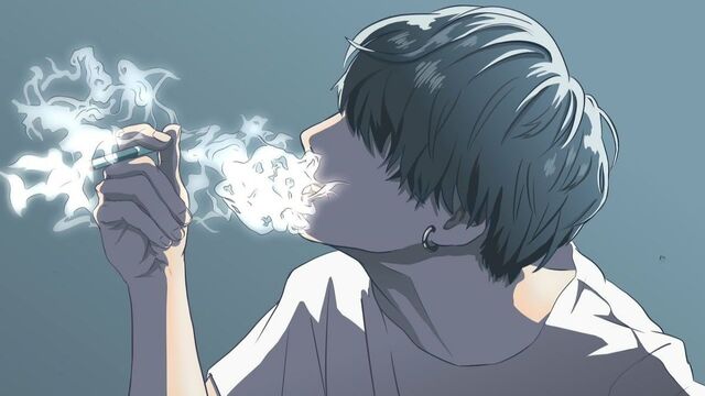 Hình ảnh anime nam buồn