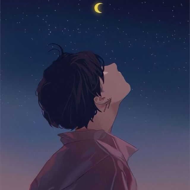 Hình ảnh anime nam buồn