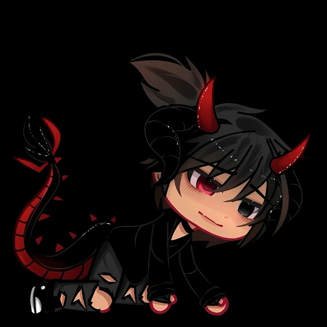 Hình ảnh ác quỷ anime chibi cute