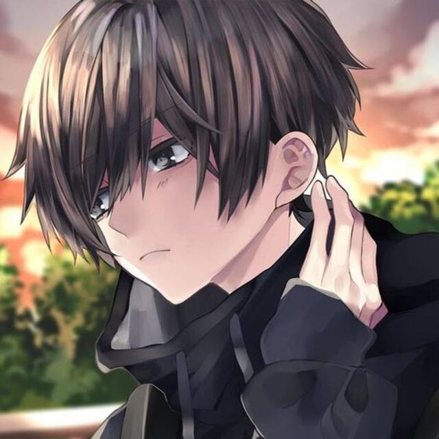 Hình ảnh anime nam buồn