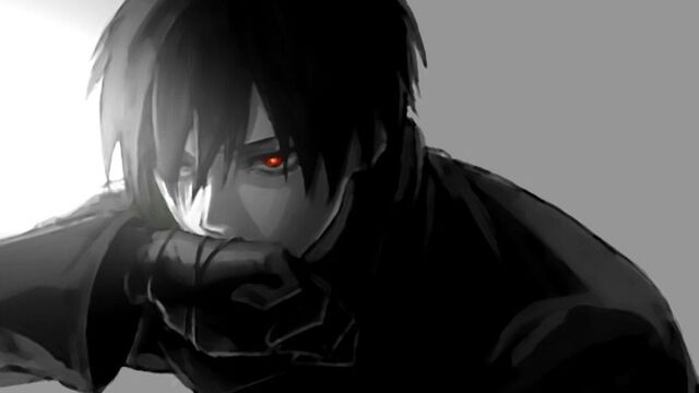 Ảnh anime ngầu nam tông màu tối