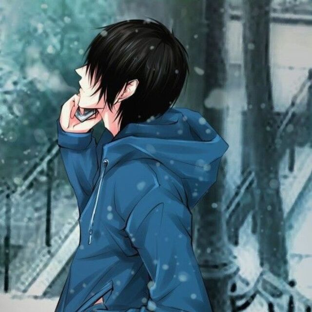 Hình ảnh anime nam buồn