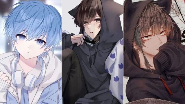 Hình anime ngầu nam tóc dài