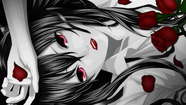 Ảnh anime nữ ngầu, lạnh lùng ác quỷ
