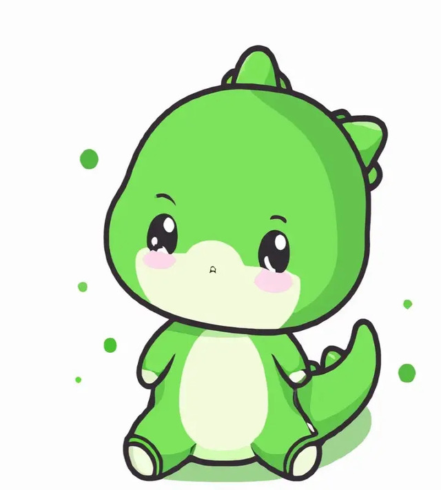 Ảnh avatar khủng long cute