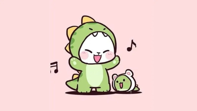 Ảnh avatar khủng long cute