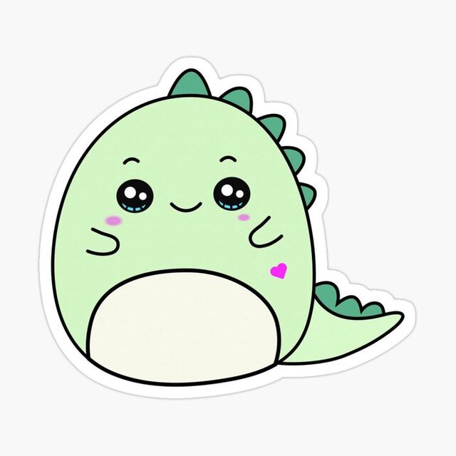 Ảnh avatar khủng long cute