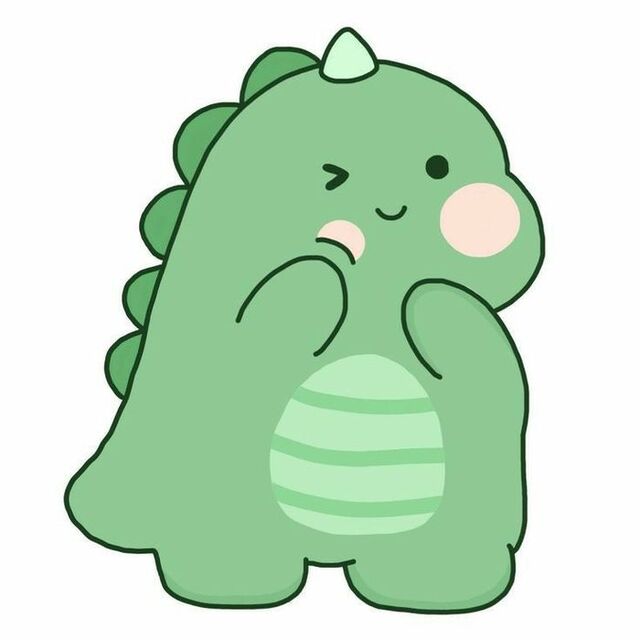 Ảnh avatar khủng long cute