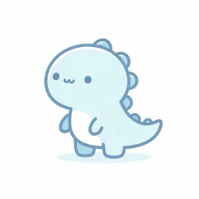 Ảnh avatar khủng long cute