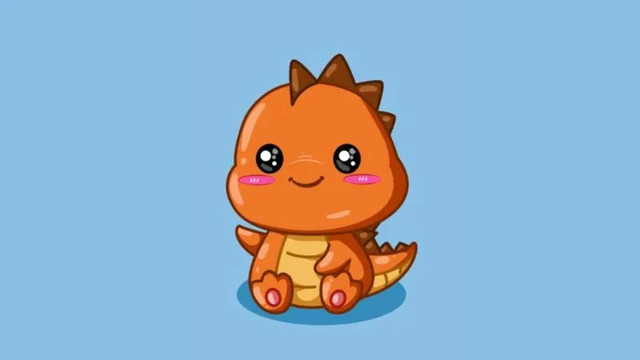 Ảnh avatar khủng long cute