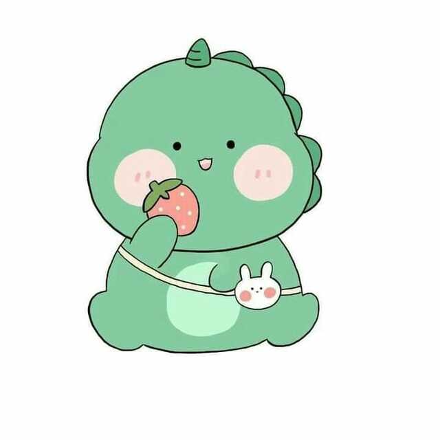 Ảnh avatar khủng long cute