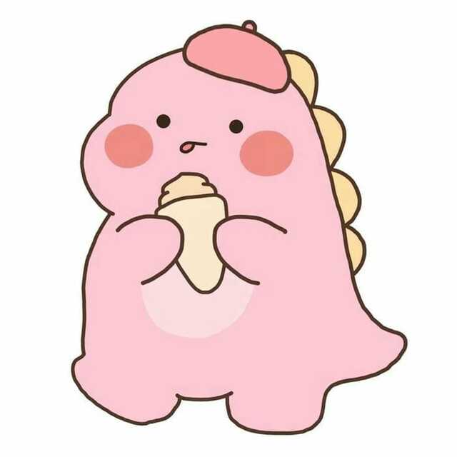 Ảnh avatar khủng long cute