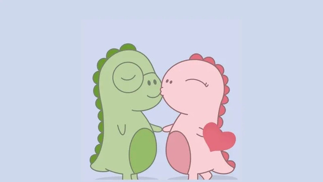 Ảnh avatar khủng long cute