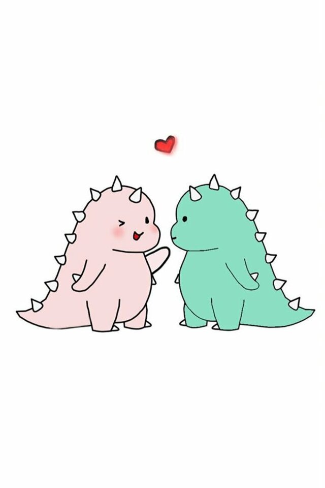 Ảnh avatar khủng long cute