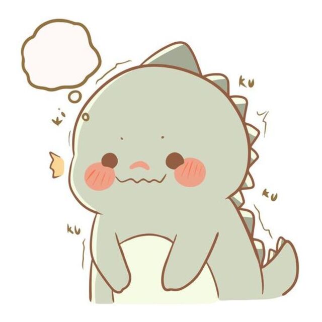 Ảnh avatar khủng long cute