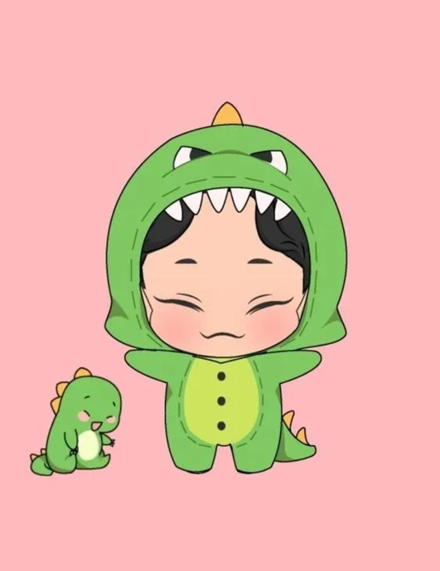Ảnh avatar khủng long cute