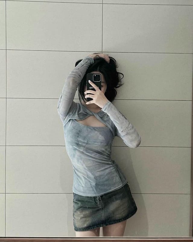 Ảnh girl phố che mặt