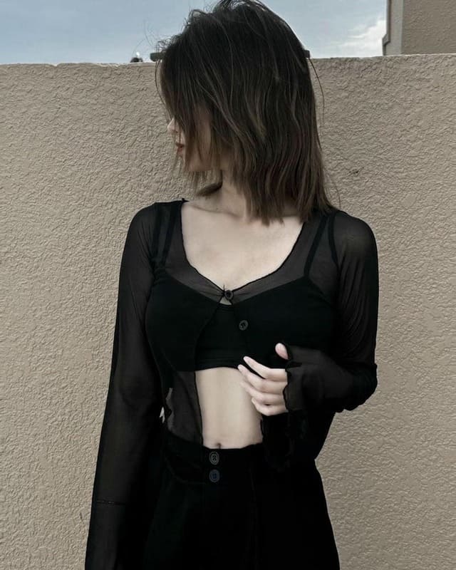Ảnh girl phố che mặt