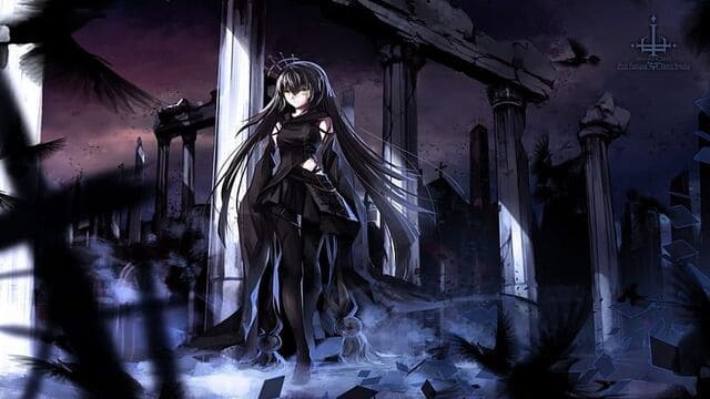 anime nữ lạnh lùng vô cảm ngầu