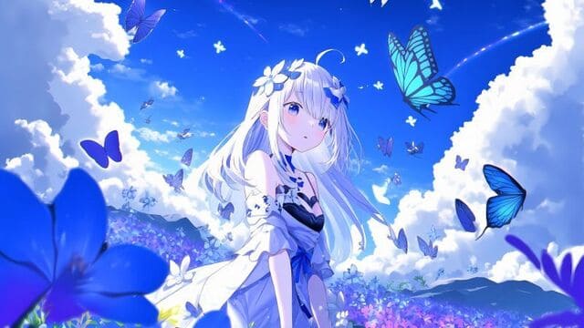 anime nữ lạnh lùng vô cảm ngầu