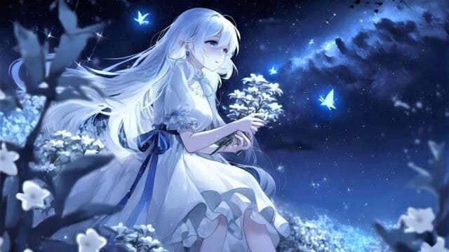 anime nữ lạnh lùng vô cảm ngầu