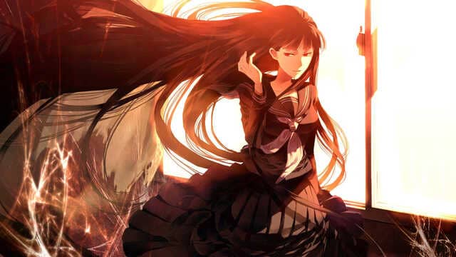 anime nữ lạnh lùng vô cảm ngầu
