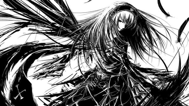 anime nữ lạnh lùng vô cảm ngầu